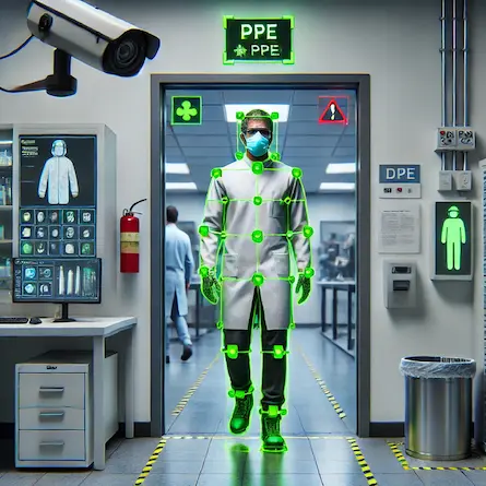 Sistema IoT de Control de Acceso con Visión Artificial para Verificación de EPPs en Laboratorio