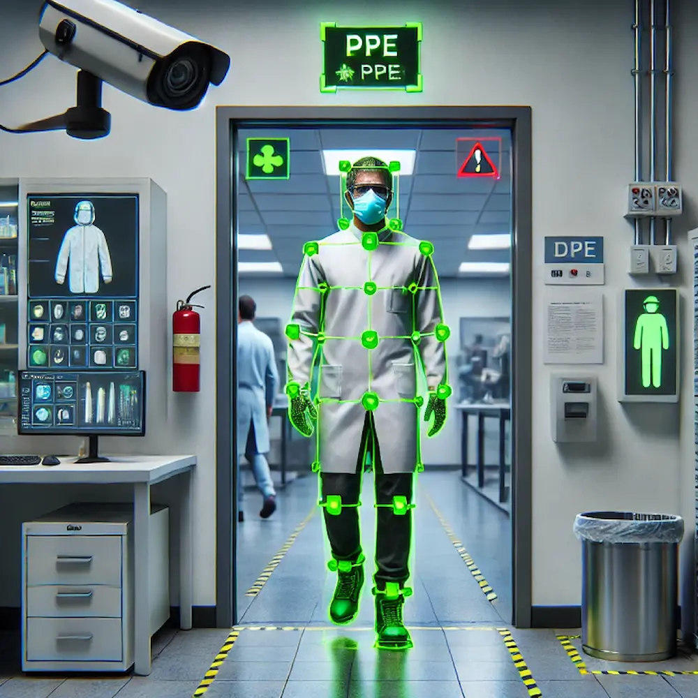 Sistema IoT de Control de Acceso con Visión Artificial para Verificación de EPPs en Laboratorio